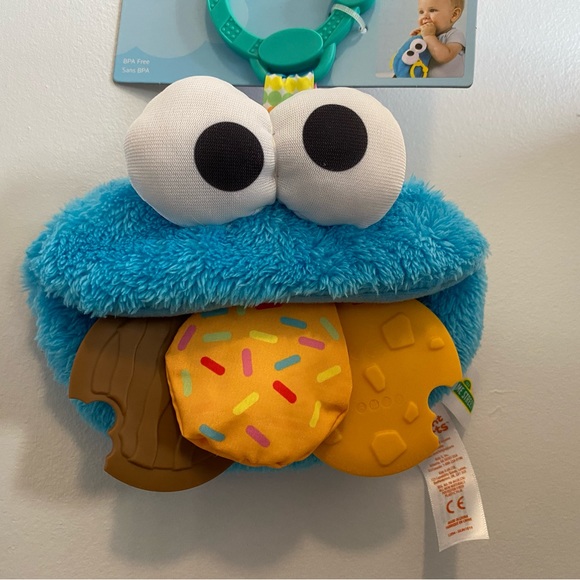 COOKIE MONSTER TEETHING TOY - Picture 4 of 7